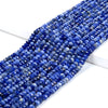 4X2MM Natural Sodalite Gemstone Grade AAA Micro Faceted Rondelle Loose Beads 15 inch Full Strand (80017055-P68)