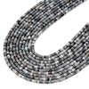 6X3MM Gray Picasso Jasper Gemstone Heishi Discs beads Loose Beads (P18)