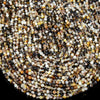 4MM Natural Mother of Pearl ShellGemstone Grade AAA Micro Faceted Round Loose Beads 15 inch Full Strand (80016831-P66)