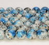 8mm K2 Blue Granite Gemstone Grade AAA Round Loose Beads 15 Inch Full Strand (80007326-A254)