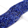 4MM Natural Sodalite Gemstone Grade AAA Micro Faceted Round Loose Beads 15.5 inch Full Strand (80009422-P31)