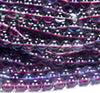 Natural Fluorite Purple Blue Gemstone Grade AA Round 5MM 6MM 7MM 8MM 9MM Loose Beads (D333)