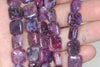 12X12mm Voilet Purple Lepidolite Gemstone Grade A Square Loose Beads 7.5 inch Half Strand (90187907-668)