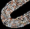 6-8MM Natural Sunstone Moonstone Gemstone Pebble Nugget Loose Beads (D184)
