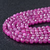 2MM Natural Ruby Gemstone Grade AAA Micro Faceted Round Loose Beads 15 inch Full Strand (80009337-P26)