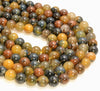 Golden Pietersite Gemstone Round 6MM 8MM 10MM Loose Beads (A252)