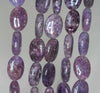 14X10mm Purple Lepidolite Gemstone Grade AA Oval Loose Beads 15.5 inch Full Strand (90188223-659)
