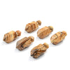 43X15MM Natural Picture Jasper Gemstone Perfume Bottle Pendant Faceted Point, Essential Oil Bottle Beads 1 Bead (80017243-P71)