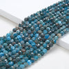 Natural Apatite Gemstone Micro Faceted Round 3MM 4MM 5MM Loose Beads (P48)