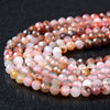 4MM Natural Multi Color Mozambique Carnelian Agate Gemstone Grade AAA Micro Faceted Round Loose Beads 15.5 inch Full Strand (80009383-P29)