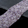 Natural Amethyst Gemstone Grade A Micro Faceted Round 2MM 3MM Loose Beads 15 Inch Full Strand (P65)