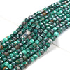 4MM Natural Malachite Gemstone Grade A Micro Faceted Cube Loose Beads (P44)