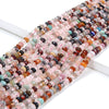 Natural Multi Color Mix Stones Gemstone Grade AA Faceted Rondelle 4X3MM 5X3MM Loose Beads (D343)