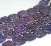 20X20mm Purple Lepidolite Gemstone Grade AA Square Loose Beads 8 inch Half Strand (90188066-704B)