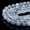 6mm Moss Gray Crystal Quartz Gemstone Grade AA Round 6mm Loose Beads 15.5 inch Full Strand (90187020-247)