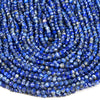 4MM Natural Lapis Lazuli Gemstone Grade AA Micro Faceted Round Loose Beads 15 inch Full Strand (80016235-P51)