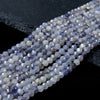 3MM Natural Iolite Gemstone Grade AA Micro Faceted Round Loose Beads 15 inch Full Strand (80015739-P48)