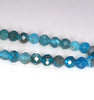 3mm Apatite Gemstone Grade AA Fine Faceted Round 3mm Loose Beads 15.5 inch Full Strand (80004495-854)