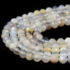 3MM Natural White Moonstone Gemstone Grade A Micro Faceted Round Loose Beads 15 inch Full Strand (80016809-P65)