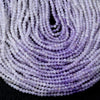 2MM Natural Lavender Amethyst Gemstone Grade AAA Micro Faceted Round Loose Beads 15.5 inch Full Strand (80009340-P26)