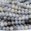 8MM Natural Iolite Gemstone Grade A Round Loose Beads (D313)