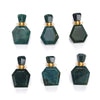 35X21X12MM Natural African Blood Stone Gemstone Perfume Bottle Pendant Faceted, Essential Oil Bottle Beads 1 Bead (80017229-P70)