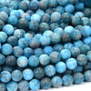 Natural Matte Apatite Gemstone Grade AA Round 4MM 5MM 6MM 7MM 8MM 9MM 10MM 11MM 12MM Loose Beads (D337 D338)