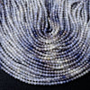 3MM Natural Multi Color Iolite Sunstone Gemstone Grade AAA Micro Faceted Round Loose Beads 15 inch Full Strand (80009371-P28)