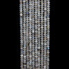 3x2MM Labradorite Gemstone Grade AA Faceted Rondelle Saucer Loose Beads (P1)