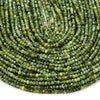 3X2MM Natural Chrysoprase Gemstone Grade AA Micro Faceted Rondelle Loose Beads (P35)