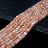 5X3MM Natural Strawberry Lepidocrocite Quartz Gemstone Grade AA Micro Faceted Rondelle Loose Beads 15 inch Full Strand (80016405-P62)
