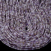 Natural Amethyst Gemstone Grade A Micro Faceted Round 2MM 3MM Loose Beads 15 Inch Full Strand (P65)