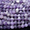 Matte Chevron Amethyst Gemstone Grade AAA Round 6MM 8MM 10MM Loose Beads (D335)