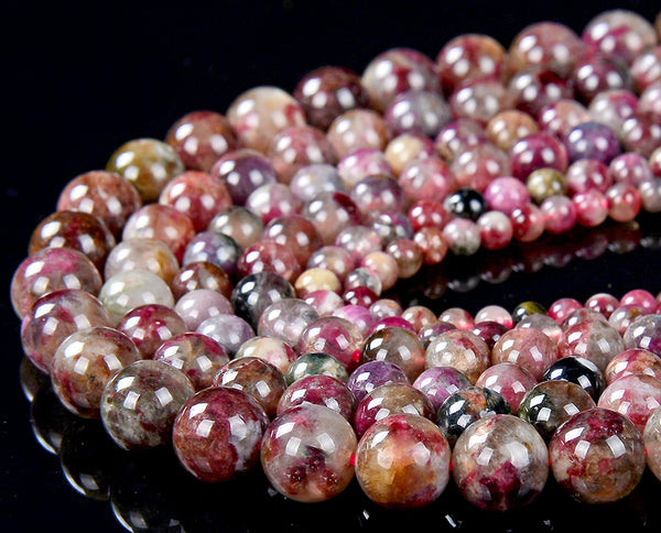 Madagascar Eudialyte Red Violet Gemstone Grade A Round 4MM 5MM 6MM 7MM 8MM 9MM Loose Beads (D118)