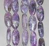 18X9mm Light Purple Lepidolite Gemstone Grade A Oval Loose Beads 8 inch Half Strand (90187909-659)