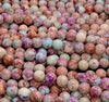 8mm Light Galaxy Sea Sediment Imperial Jasper Gemstone Round Loose Beads 15 inch Full Strand (80007547-A266)