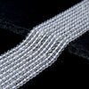 Natural Rock Crystal Clear Quartz Gemstone Grade A Round 2MM 3MM Loose Beads 15 inch Full Strand (P60)