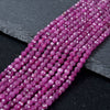 2MM Natural Ruby Gemstone Grade AAA Micro Faceted Round Loose Beads 15 inch Full Strand (80009337-P26)