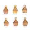34X21X13MM Natural Yellow Fluorite Gemstone Perfume Bottle Pendant Faceted, Essential Oil Bottle Beads 1 Bead (80017231-P70)