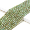 4MM Natural Green Apatite Gemstone Grade AA Micro Faceted Round Loose Beads 15 inch Full Strand (80016232-P51)
