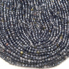 Natural Ice Obsidian Gemstone Grade AA Micro Faceted Round 2MM 4MM Loose Beads 15 inch Full Strand (P55)