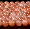 Natural Rainbow Lattice Sunstone Lepidocrocite Gemstone AAA Round 4MM 5MM 6MM 7MM 8MM 9MM Loose Beads(D254)
