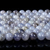 Natural Iolite Lavender Blue Gemstone Grade A Round 6MM 7MM 8MM 9MM 10MM Loose Beads (D200)