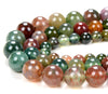 Indian Agate Natural Gemstone Grade AAA Round 8MM 10MM Loose Beads (D225)