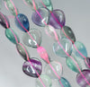 14X14mm Rainbow Fluorite Gemstone Grade AAA Heart Loose Beads 15.5 inch Full Strand (90187710-690)
