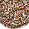 Natural Ocean Jasper Gemstone Round 3MM 4MM 5MM Loose Beads 15 inch Full Strand (D292)