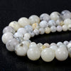 Natural White Opal Gemstone Grade AA Round 4MM 6MM 8MM 10MM Loose Beads (D227)
