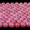 Natural Norwegian Thulite Gemstone Grade AAA Round 5MM 6MM 7MM 8MM 9MM 10MM 11MM 12MM 13MM 14MM Loose Beads (D298)