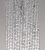 1X1MM Silver Hematite Gemstone Round Tube Loose Beads 16 inch Full Strand (80000002-A36)