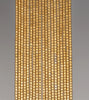 1X1MM Matte Gold Hematite Gemstone Round Tube Loose Beads 16 inch Full Strand (80000008-A36)